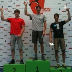 3rd place for David in the senior ranking of the German Boulder Championship